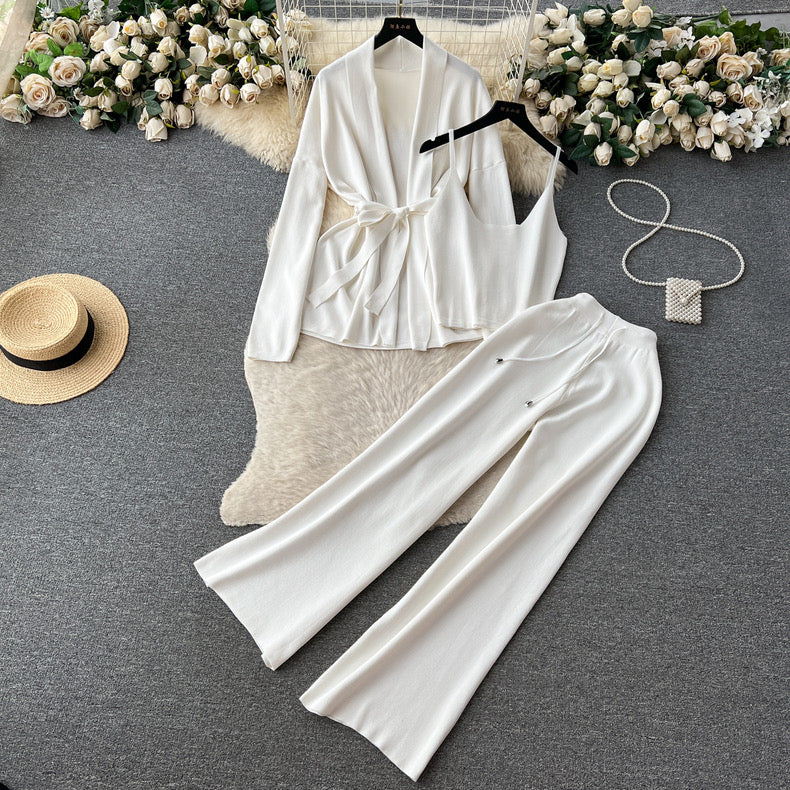 Triya Knitted Three Piece Set